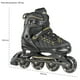 thumbnail image 3 of Patines Linea 4 Ruedas Little Monkey Luz Led Niños Y Adultos Talla Ajustable 21-23.1 cm, 3 of 10