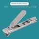 thumbnail image 4 of Toe Nail Clipper, Abertura Ancha de la Mandíbula de la Mandíbula Ultra Delgada Cortable de Doble Extreme de Unas Plegable para viajar, 4 of 7