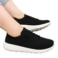 thumbnail image 5 of Xiaoxatg Women's Breathable Casual Sneakers Comfortable Soft Sole Footwear for Everyday Running Sports Travel and Leisure Activities 9.5 Black, 5 of 7