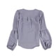 thumbnail image 2 of bar III Blusa de punto con mangas tipo blusón para mujer, Púrpura, XX-Pequeño, 2 of 2