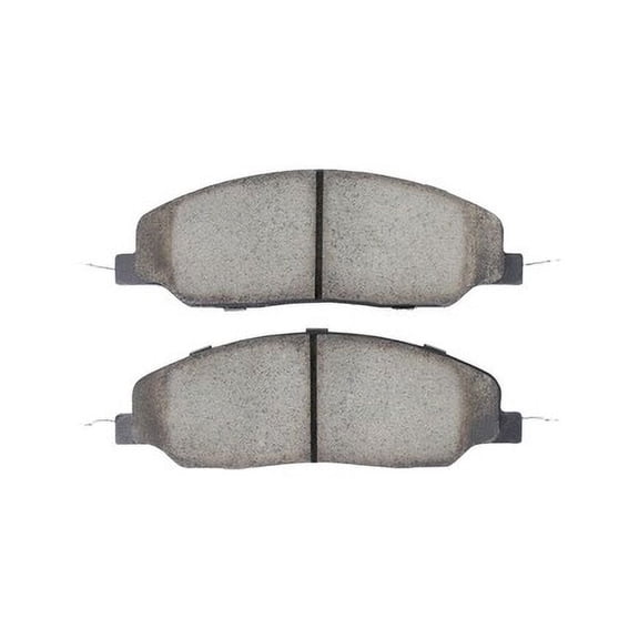 Mpa Electrical 1003-1081M Quality Built Disc Brake Pad Set   Black Series,