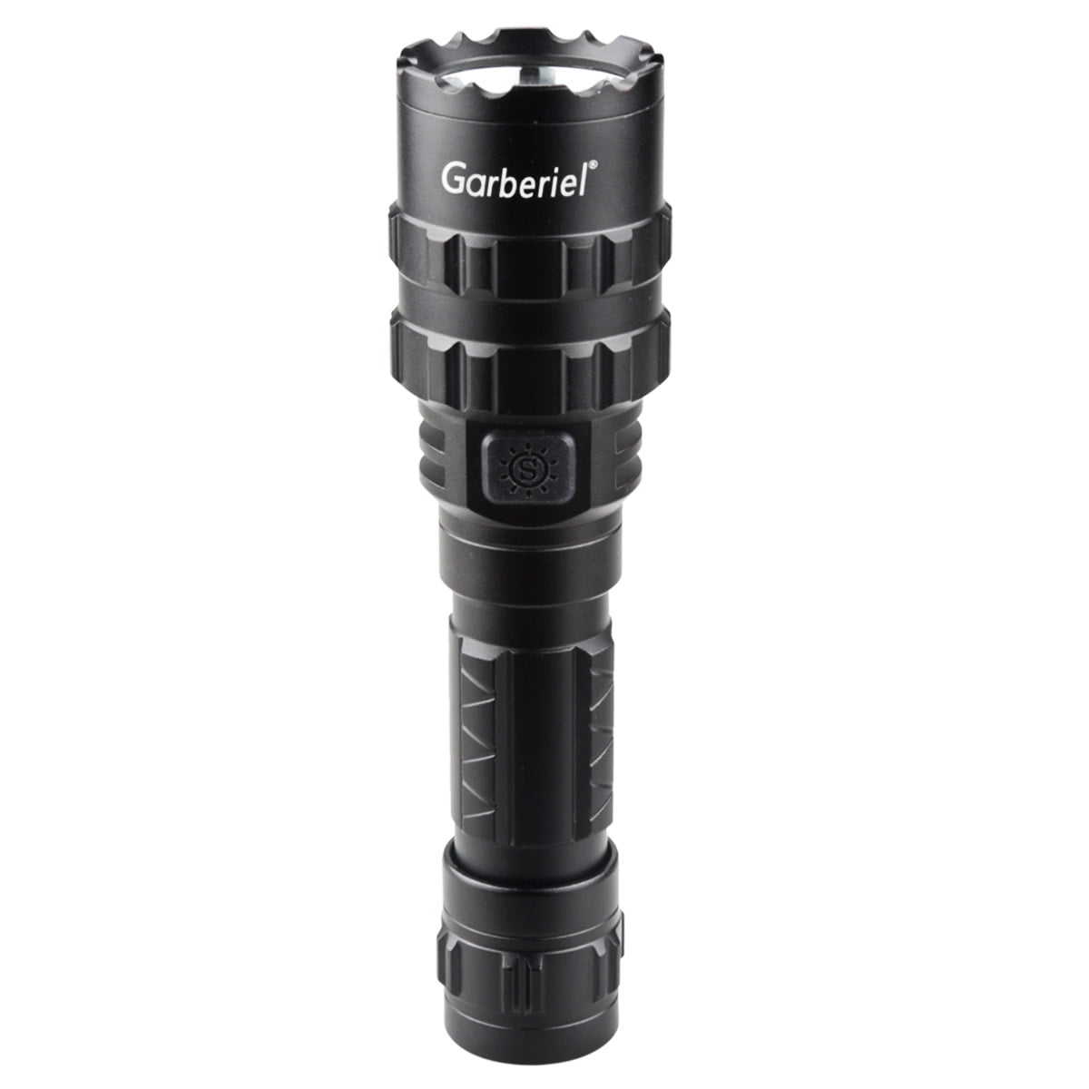 2Pack Garberiel 5Modes L2 Super-Bright LED Flashlight USB Rechargeable Tactical Torch w/Battery&USB Charger for Emergencies, Camping, Hiking,Cycling