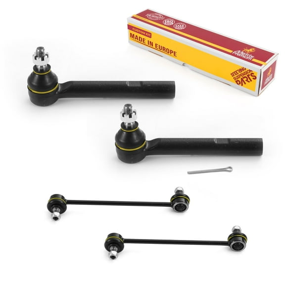 Metrix Premium Chassis Parts - 4 PC Outer Tie Rod End & Front Sway Bar Stabilizer End Link Kit Fits 07-09 Lexus RX350, 06-08 RX400h, 04-06 RX330, 04-07 Toyota Highlander, ES80944 K90344