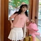 thumbnail image 5 of Camiseta Para Mujer Camiseta Para Estudiante Manga Corta Suelta Fruit Printed T Shirt Mujeres Loose Student Fashion Poliéster Manga Corta Para SummerPink XL ANGGREK No, 5 of 5
