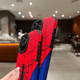 thumbnail image 4 of YOSENING Spider Man Superhero-Themed Silicone Case for iPhone 15 Pro max - Soft Flexible Cartoon Design Protective Cover QQH624-069, 4 of 5