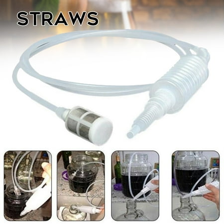 

2m Homemade Beer Syphon Tube Pipe Siphon Tube Wine Filter Hose for Making Beer