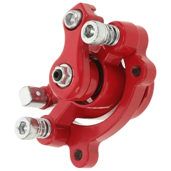 HEMOTON Red Metal ATV Brake Caliper Assembly for Enhanced Speed and Control Lightweight Compact Design