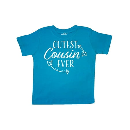 

Inktastic Cutest Cousin Ever with Arrows Gift Toddler Boy or Toddler Girl T-Shirt