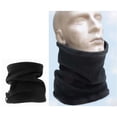 thumbnail image 4 of Bufanda Snood Macarena Suave a Prueba de Frío Negro, 4 of 7