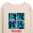 thumbnail image 3 of Gremlins 2 The New Batch - Stout, Dapper, Grim, & Artsy - Women's Lightweight French Terry Long Sleeve Shirt, 3 of 5