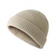 thumbnail image 1 of Gorro de punto unisex para invierno con pompón sintético - Gorro cálido de mezcla de lana, talla única, para hombres y mujeres adultos, 1 of 2