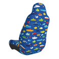 thumbnail image 2 of Yiaed Submarines And Whales Print Car Seat Covers,Universal Auto Seats Protector Fits for Car,SUV Sedan,Truck,Automotive Seat Covers & Accessories, 2 of 5