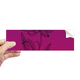 thumbnail image 1 of Línea negra flor de loto flor de la planta Rectángulo Parachoques Pegatina Cuaderno Ventana Calcomanía, 1 of 1
