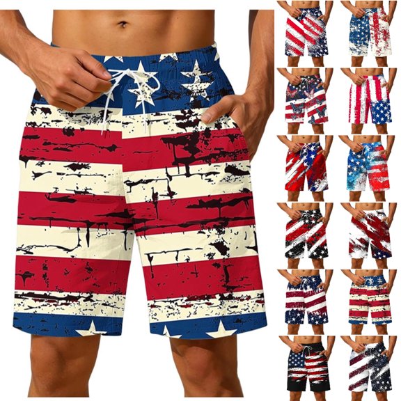Afuyipoi Men's Quick Dry Swim Trunks with Drawstring, Lightweight Beach Shorts with Pockets, Breathable Summer Board Shorts for Swimming and Casual Wear Black Size L