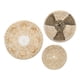 thumbnail image 1 of Cestas de Decoración de Pared Unique Bargains Conjunto de Decoración Bohemias Tejida de Paja 3 Piezas, 1 of 7
