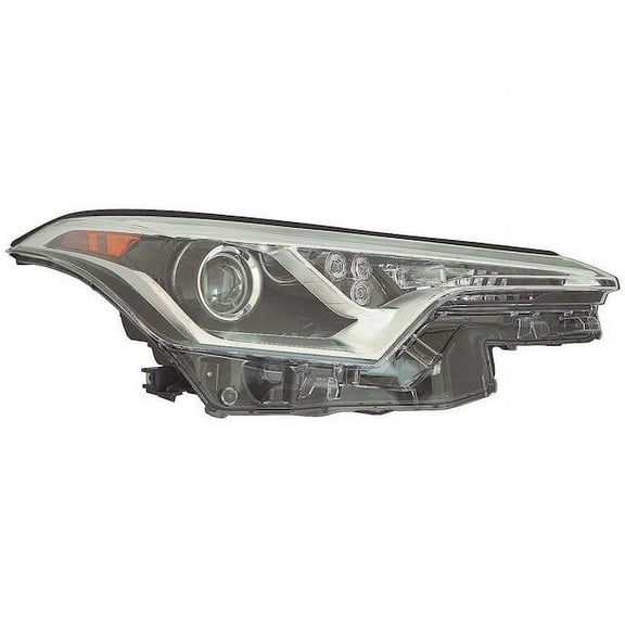 Right Passenger Side Headlight Assembly - Compatible with 2018 - 2019 Toyota C-HR