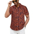 thumbnail image 2 of GENTS BLISS Short Sleeve Men Hawaiian Shirts Floral Print Button Down Shirts for Men Casual Beach Shirts, 2 of 7