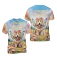thumbnail image 3 of Welcome Spring Fairy Goldendoodle in Flower Meadow All Over Print 3D Shirt Unisex Merch Doodle Dog Lover Gifts Idea - 13002, 3 of 6