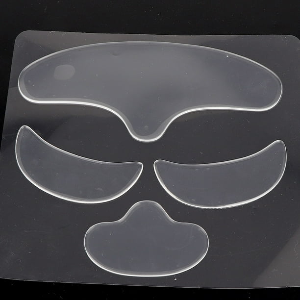 Patch en silicone anti-déformable pour le front, masque pour les yeux en  silicone souple, patch