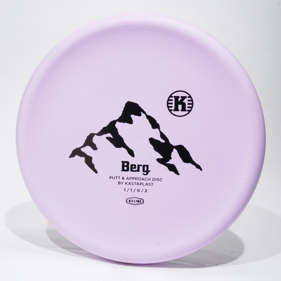 Kastaplast K3 Berg Disc Golf Putter & Approach Disc, Pick Color/Weight [Stamp & Exact Color May Vary] Blue 170-172 grams