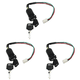 thumbnail image 1 of Interruptor barril llave encendido cable 4 pines con llaves para ATV 50-250cc, 1 of 2
