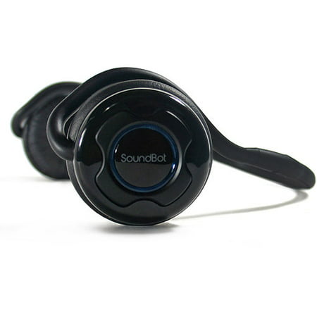 SoundBot SB220 Bluetooth Headset Wireless Stereo Headphone for Music Streaming & HandsFree -