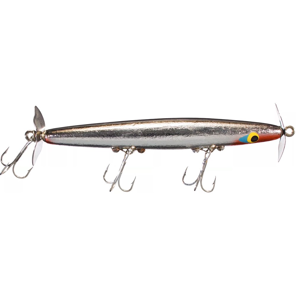 Smithwick Devils Horse 3/8 oz Surface Fishing Lure Chrome/Black Back