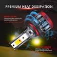 thumbnail image 4 of Labymos 2PCS 9005/HB3 LED Fog Light Bulbs 3000K Yellow 3000 Lumens 30W High Power LED, 4 of 8