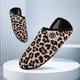 thumbnail image 4 of Pantuflas interior para casa calcetines zapatos mocasines con espalda cerrada forro polar mujer (marrón 42-43), 4 of 9