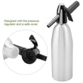 thumbnail image 1 of Bouteille d'Eau, 1L Maison Portable Fabricant de Soda en Alliage, Bouteille de Soda Réutilisable à la Mode Durable avec Régulateur de Pression et Couvercle de Sécurité pour Bar Boîte de Nuit Fabrication de Cocktails DIY, 1 of 8