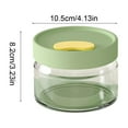 thumbnail image 3 of Glass Food Storage Container with Lid Leak-Proof Microwave and Oven Safe Lunch Box for Meal Prep Bento Fruit Salad Reusable Dishwasher Safe, 3 of 6