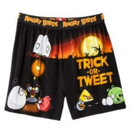boxer shorts halloween angry birds boxers trick tweet mens walmart