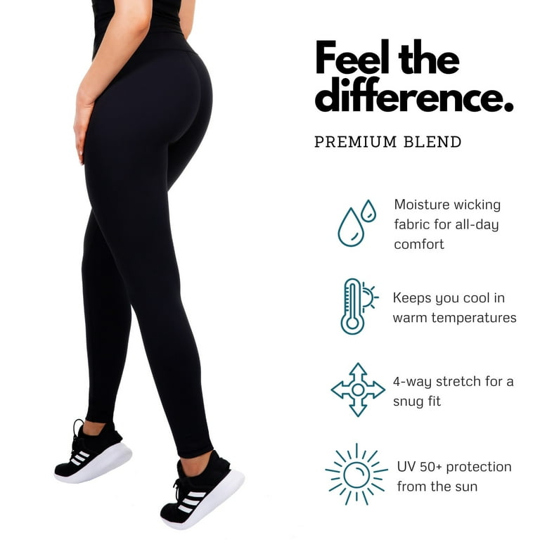 CompressionZ Super High Waisted Women's Leggings - Plus Size