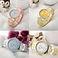 thumbnail image 1 of Xihbxyly Almacén de liquidación Reloj analógico de pulsera de cuarzo deportivo de acero inoxidable., 1 of 1