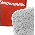 thumbnail image 3 of Simply Daisy 34" x 21" Plush Microfiber Orange Carrick Bend Bath Mat, 3 of 3