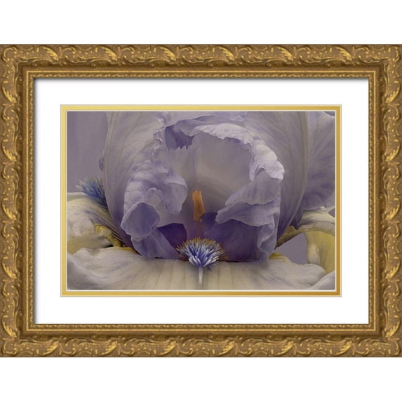 Urbanski, Richard 24x17 Gold Ornate Wood Framed with Double Matting Museum Art Print Titled - Blue Lagoon