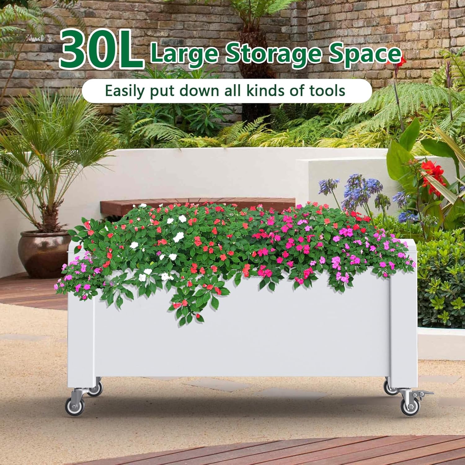 Verdemax ORTOBIMBO Kids Garden Box — Complete Starter Kit With Seeds, Tools, For Ages 5-10