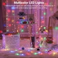 thumbnail image 5 of DAYBETTER 26ft Fairy String Lights, USB Firecracker String Lights with 200LEDs, 8 Lighting Modes, Multi-color Twinkle Lights for Wedding, Party, Christmas Decoration, 5 of 7