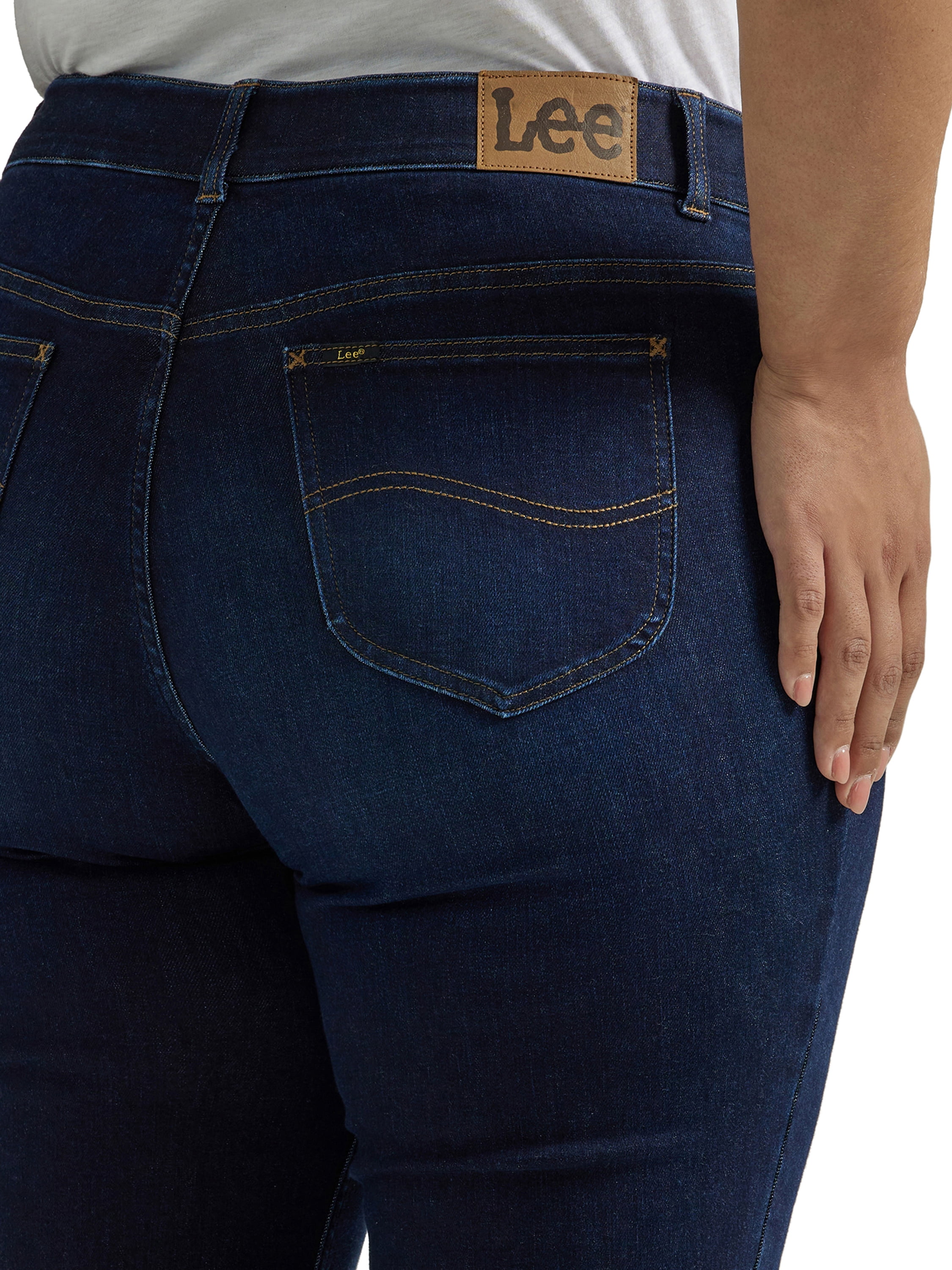 Lee® Women's Plus Ultra Lux Comfort with Flex Motion Straight Leg Jean