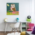 thumbnail image 4 of Stupell Industries Contemporary Wise Owl on Branch Canvas Art, 30 x 30, by Tina Finn, 4 of 8