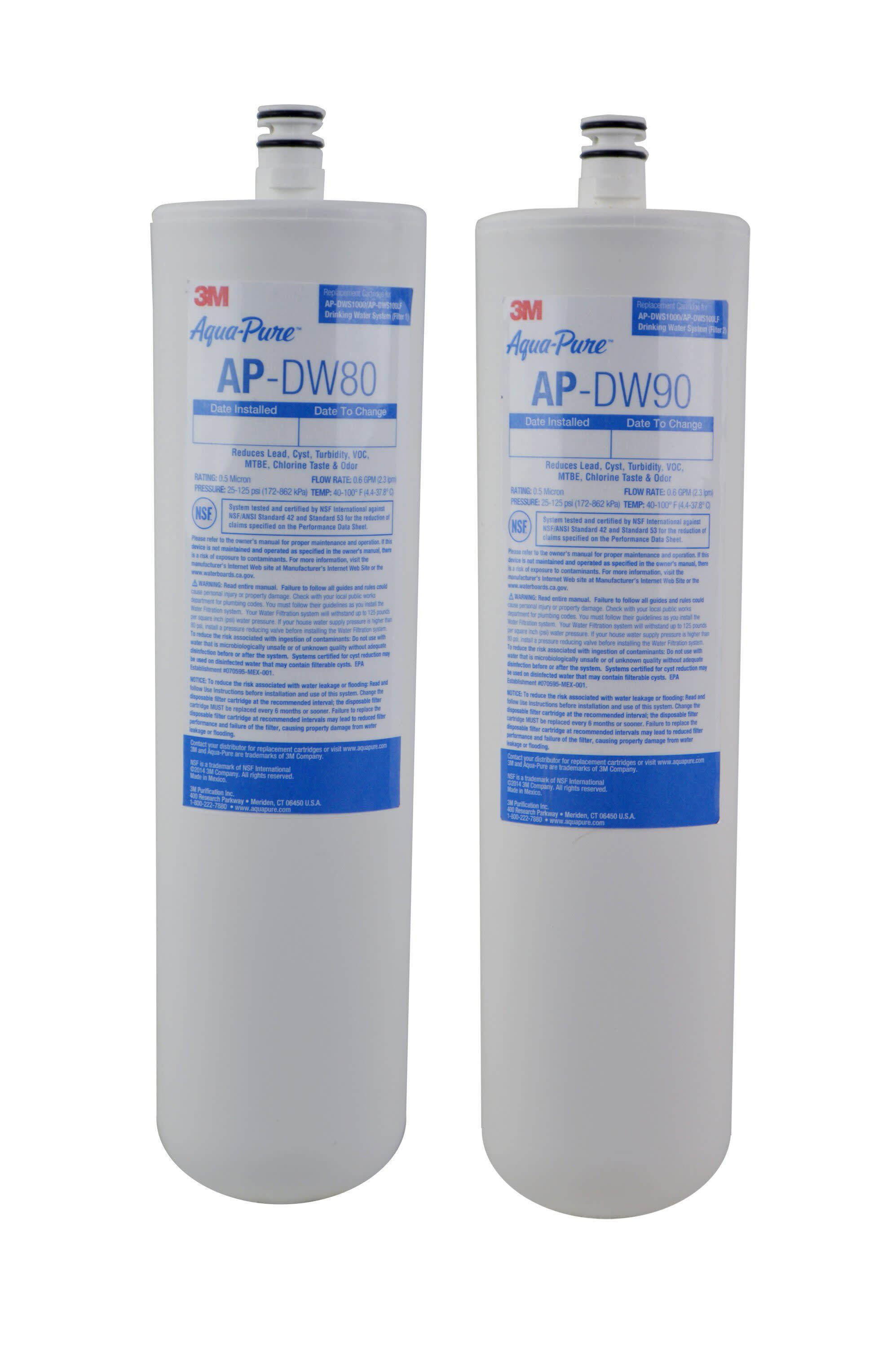 3M™ AquaPure™ Under Sink Dedicated Faucet Replacement Water Filter