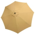 thumbnail image 6 of FELTECHELECTR 1Set Patio Umbrella Canopy Cover Khaki 230.00X230.00Inch Polyester Fabric for Outdoor Use and Families, 6 of 8
