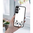 thumbnail image 5 of WIRESTER Shockproof Soft Rubber Cover Case for Samsung Galaxy S25 6.2" 2025, Animal White Silver Point Ragdoll Cat, 5 of 5