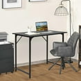 thumbnail image 2 of BestOffice 32 Inch Computer Desk, Home, Modern Simple Style for Home Office Study Writing, Black, 2 of 7