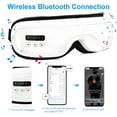 thumbnail image 4 of SLE Smart Electric Eye Massager, Eye Massager with Vibration, Air Pressure, Heat Compression, Bluetooth Music, Eyeshield Mask Relax, Valentine's Day Gift, 4 of 4