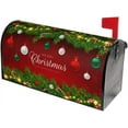 thumbnail image 2 of Merry Christmas Mailbox Cover Standard Size Red Christmas Tree Magnetic Mailbox Covers Winter Holiday Large Post Letter Box Covers Garden Yard Home Decor for Outside 21" x18", 2 of 6