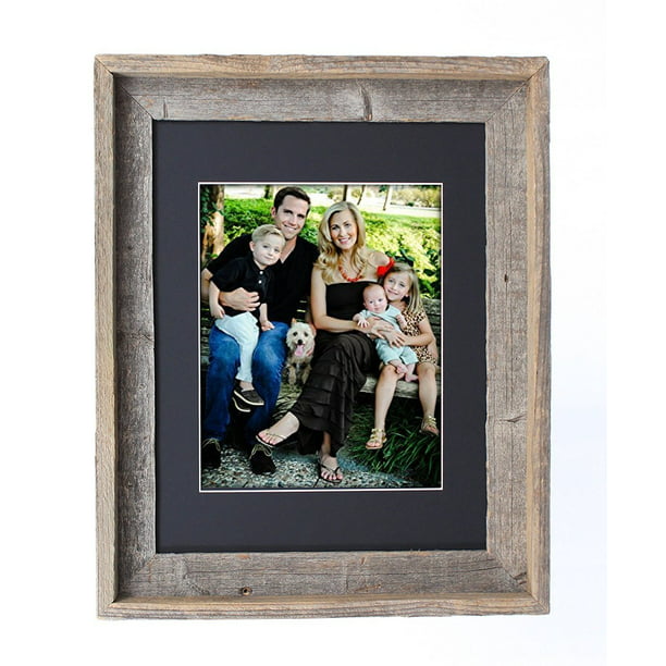 BarnwoodUSA 16 by 20 Inch Signature Picture Frame Matted for 11 by 14 Inch Photos 100