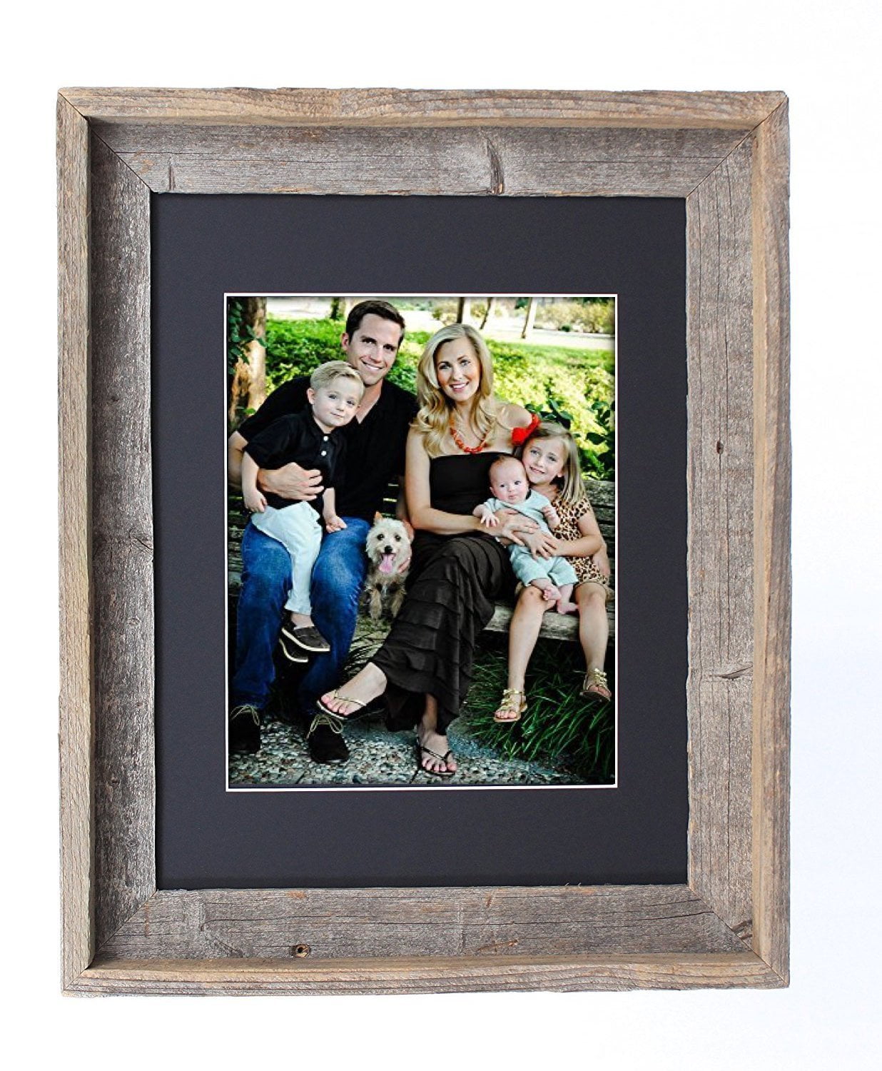 BarnwoodUSA 16 By 20 Inch Signature Picture Frame Matted For 11 By 14 