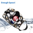 thumbnail image 6 of Goofa Snake Printed Toiletry Bag with Handle,Large Capacity Travel Makeup Cosmetic Bag for Women, Carry on Airport Airline Compliant Bag, 6 of 9