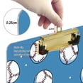 thumbnail image 6 of FORMRS Acrylic Clipboard with Low Profile Clip Standard A4 Letter Size, 12.5" x 9", Baseballs Pattern, 6 of 8